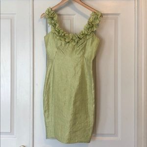Maggy L Green Cocktail Dress